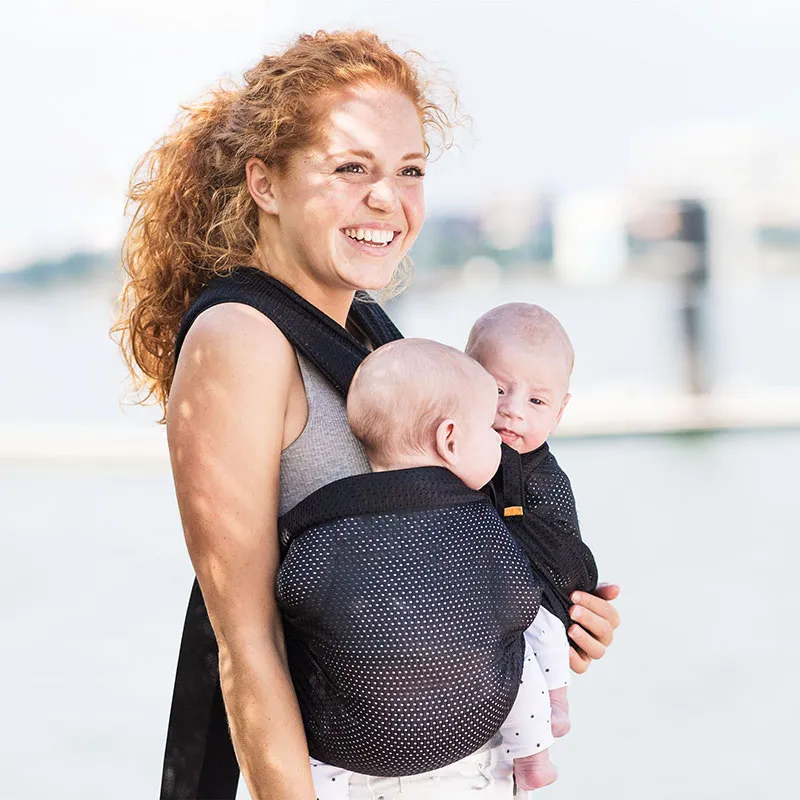 Porte-bébé Twin carrier Noir - 0m+-0