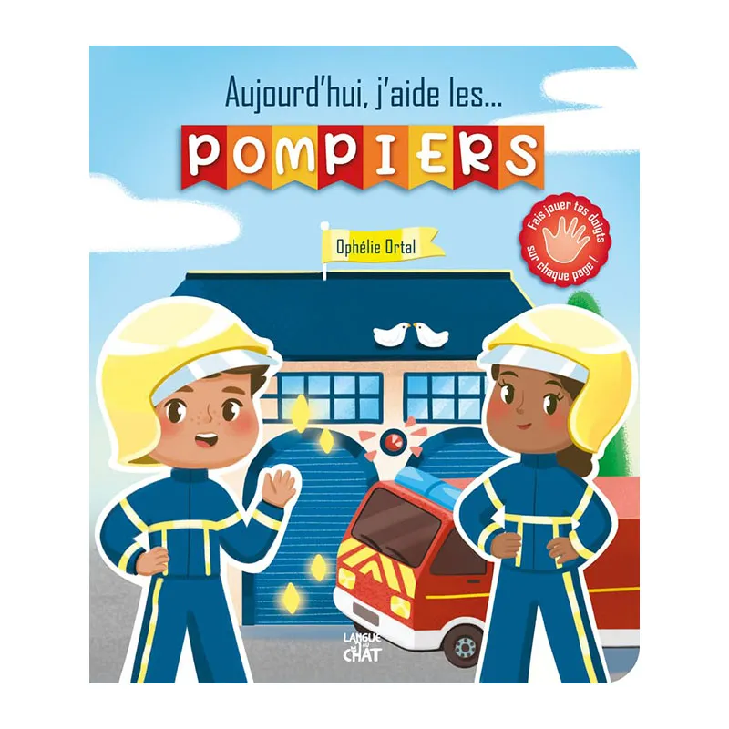 Livre interactif Aujourd'hui j'aide les pompiers - 24m+-0