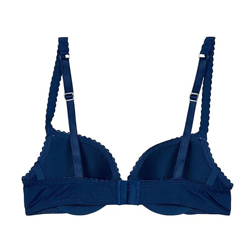 Soutien-gorge armatures Femme Touch Jean - Marine-1
