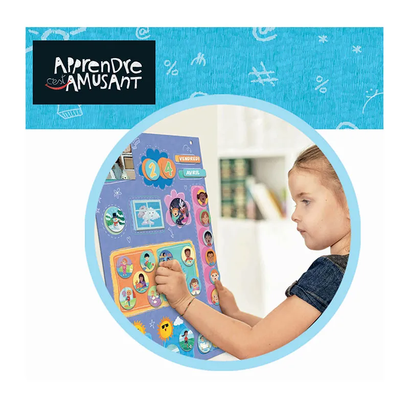 Jeux éducatif Mon Premier Calendrier - 4+-2