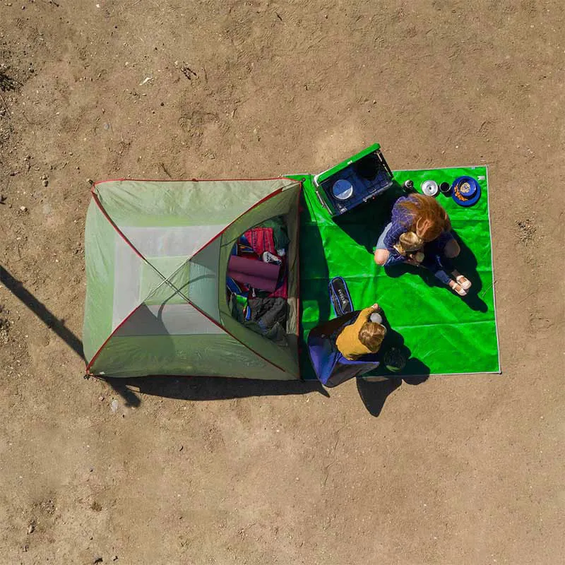 Serviette de plage Anti-sable Vert - 150x200cm-1