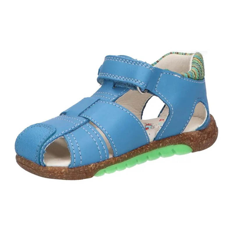 Sandales scratch Rivet - Bleu-2
