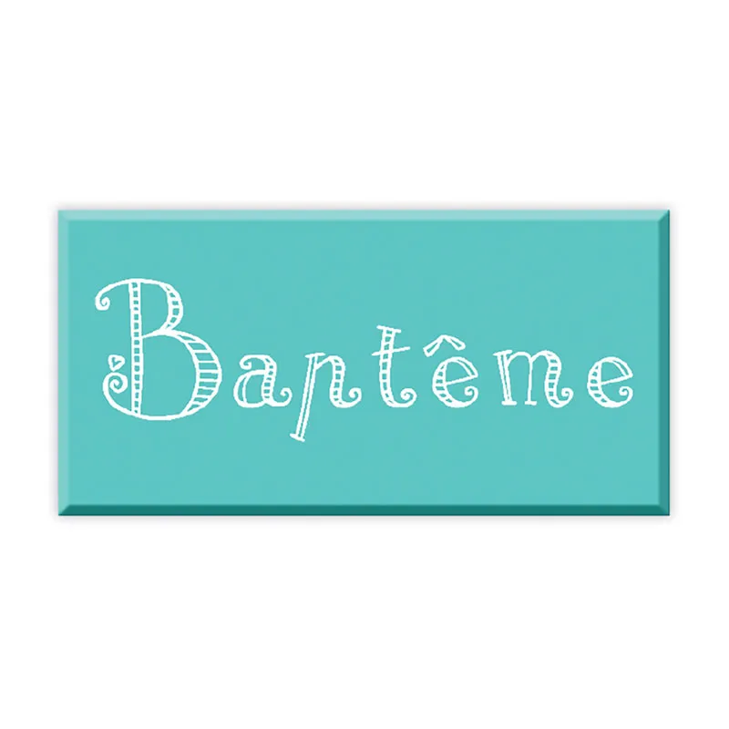 Tampon bois Taille C Baptême n°4 - 14+-0