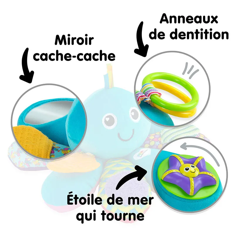 Pieuvre multi-activités - 6m+-7
