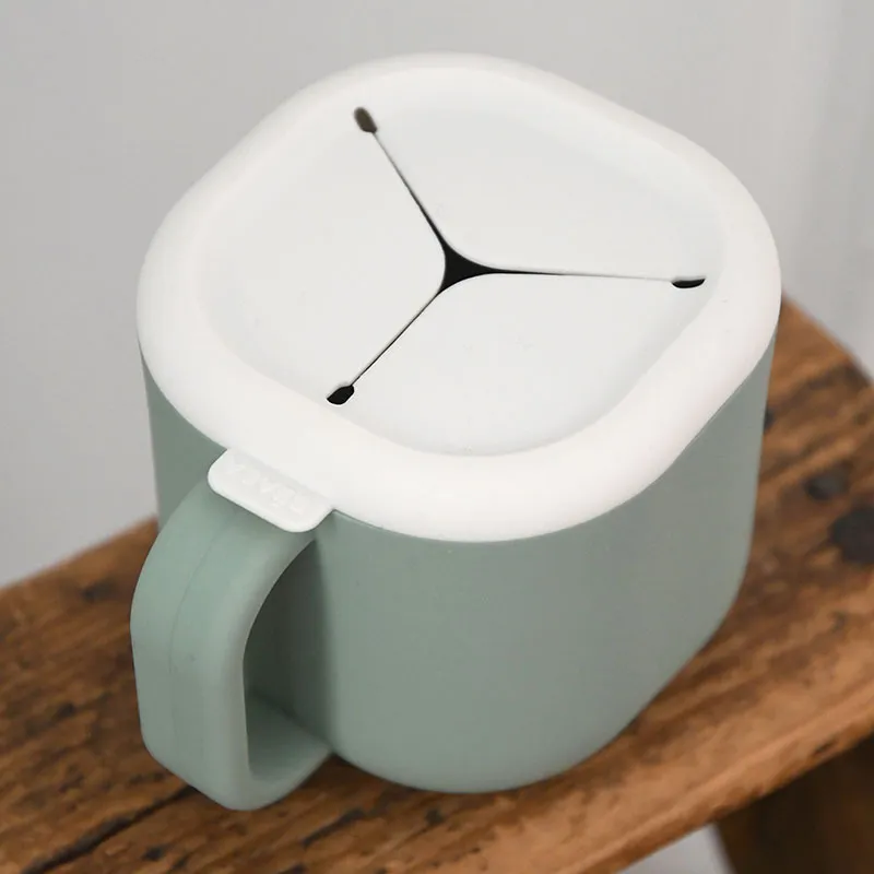 Tasse à goûter Pick N Snack Vert Sauge - 460ml -4