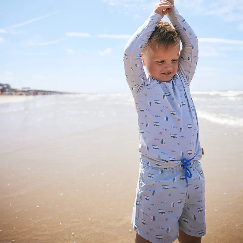 Short de bain Anti-UV - Surf Bleu-1