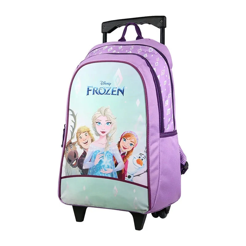 Sac à dos à roulettes La Reine des Neiges Violet - 32x45cm-1
