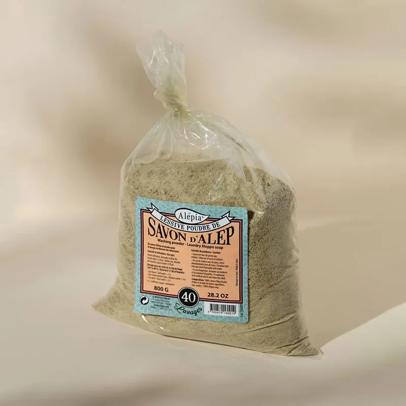 Lessive de savon d'Alep en poudre BIO - 800g-0