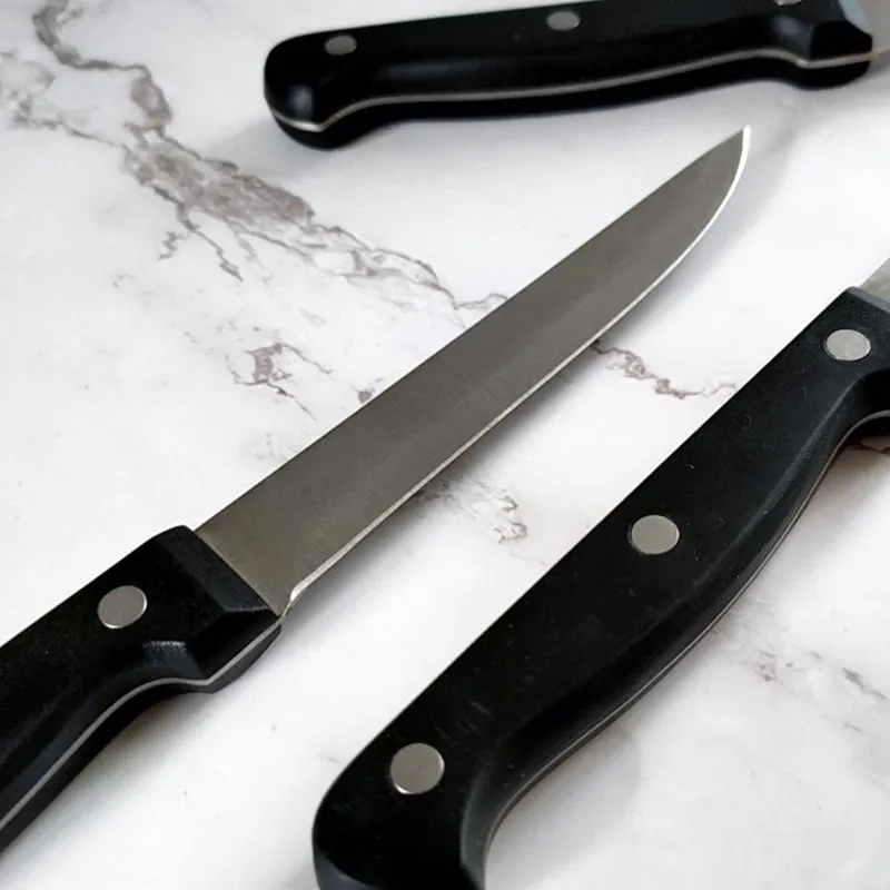 3 Couteaux à steak - Lame lisse 11cm-5