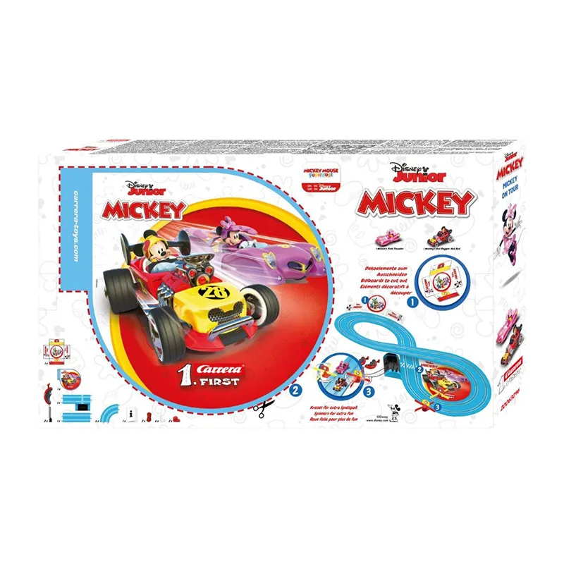 Circuit de course Mickey 2,4m - 36m+-9