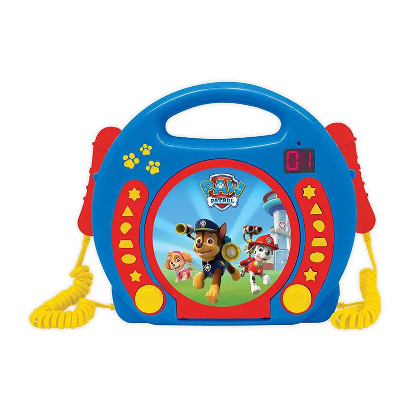 Lecteur CD & 2 Micros Pat'Patrouille - 36m+-0