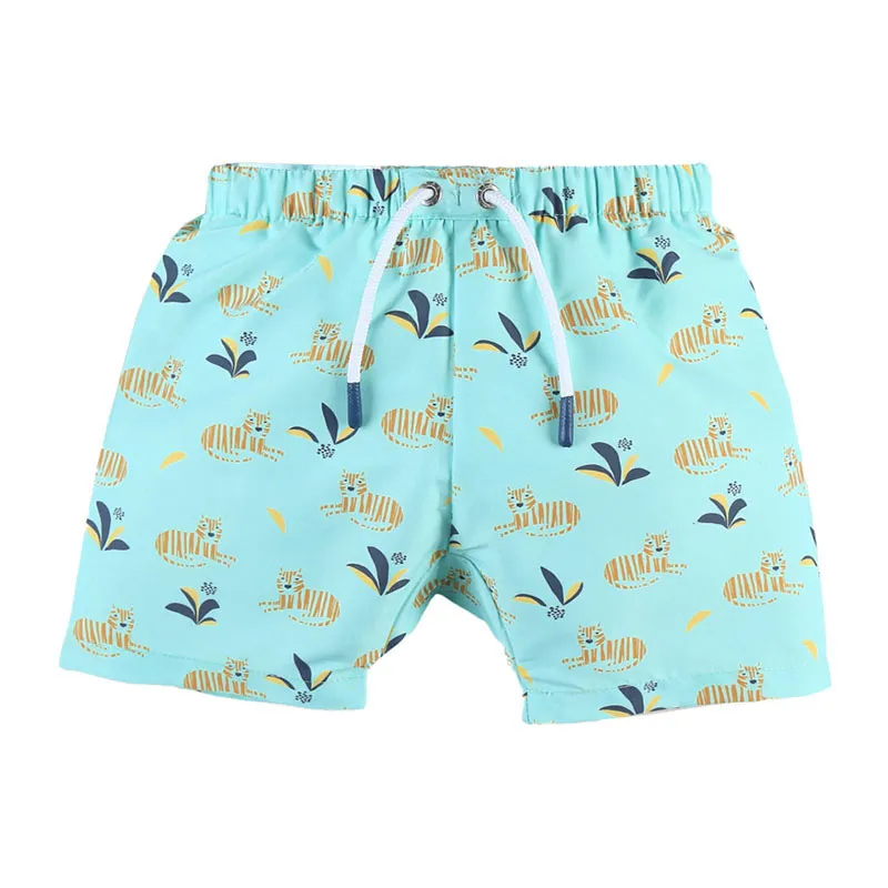 Short de bain Tigre Bébé - Bleu-0
