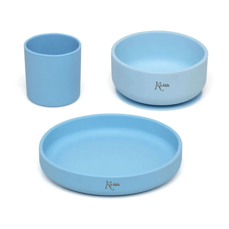 Set Vaisselle Bleu - 3pcs-0