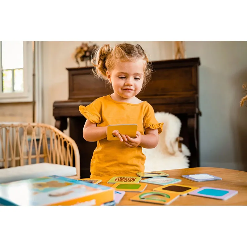 Jeu sensoriel Les animaux à toucher 12pcs - 12m+-3