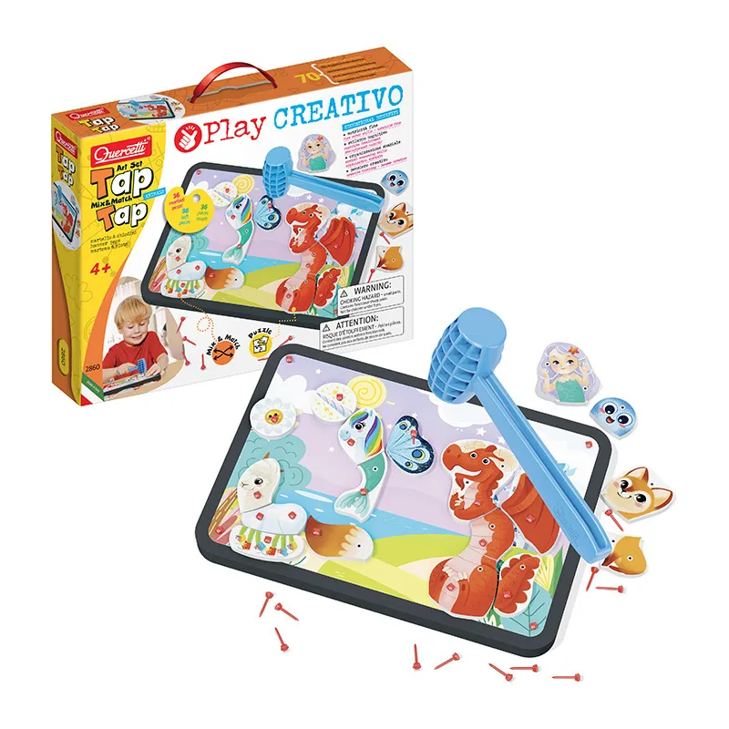 Jeu clous Tap Tap Animaux 101pcs - 4+-3