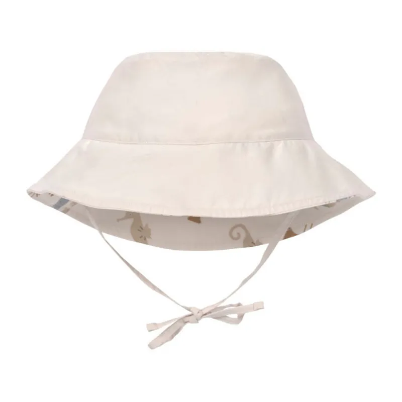 Chapeau de soleil réversible anti-UV Animaux de mer Milky - Lassig-1