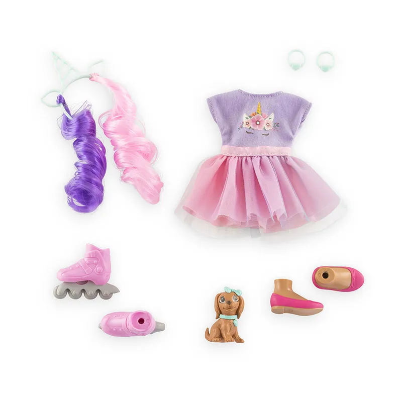 Coffret Corolle Girls Luna Licorne 28cm - 4+-6