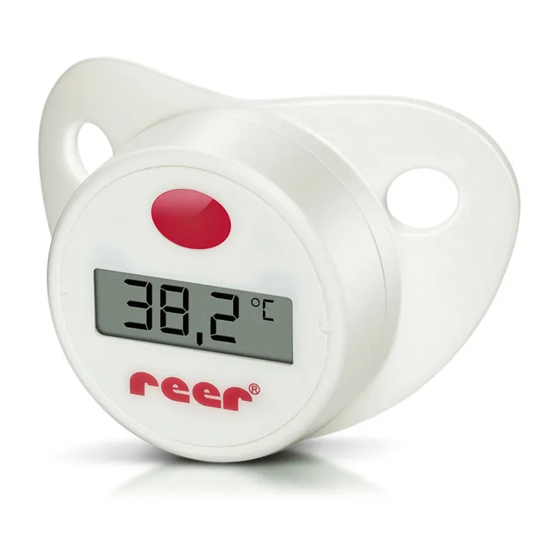 Thermomètre digital tétine - Blanc-0