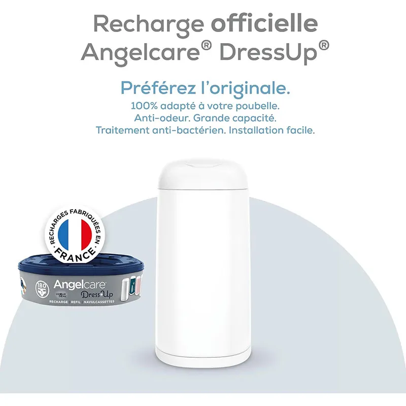 Poubelle à couches Dress Up 
avec 4 recharges-9