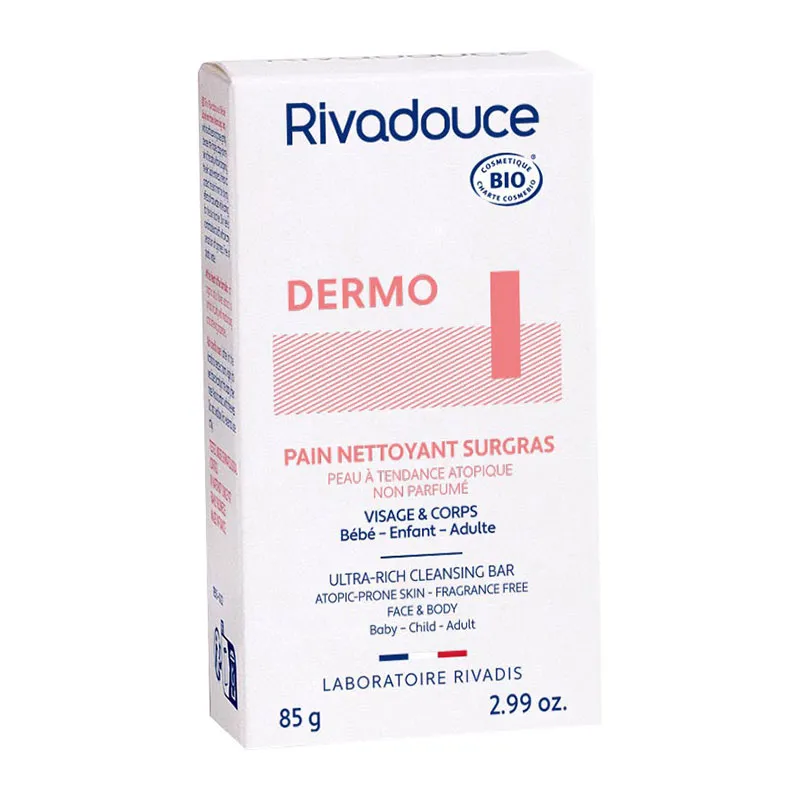 Pain nettoyant Surgras Dermo BIO - 85g-0