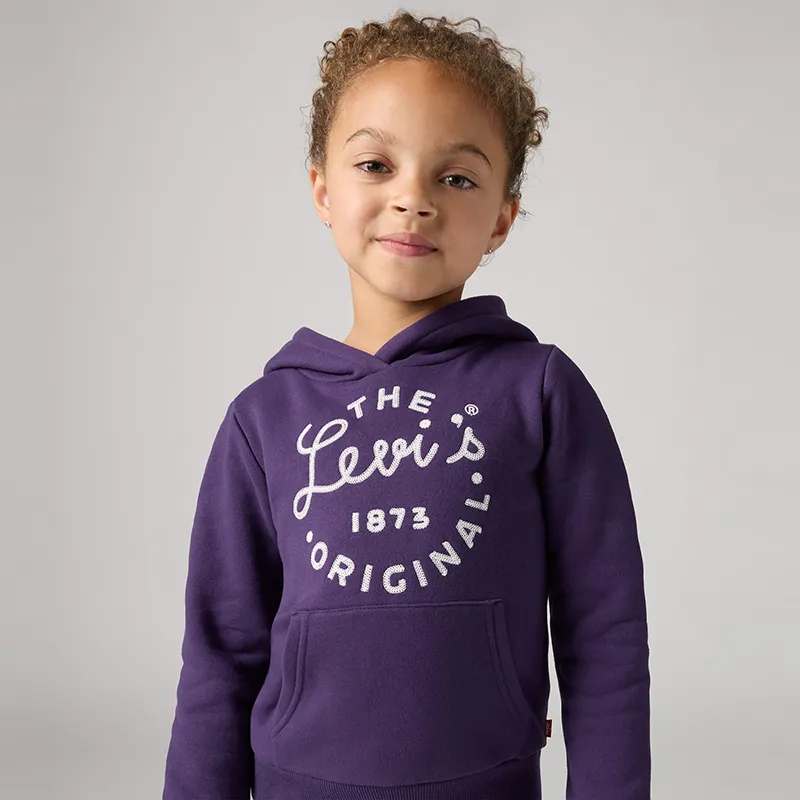 Sweat à capuche Enfant pullover - Grape Levis-0