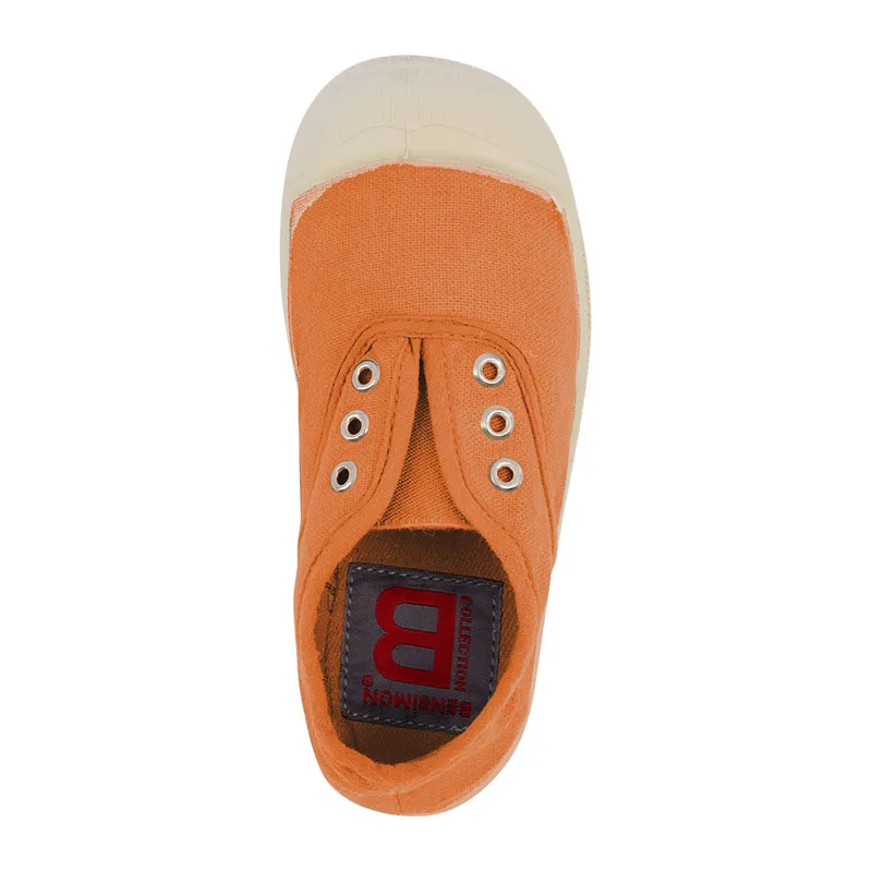 Tennis sans lacets Elly Enfant - Corail-1
