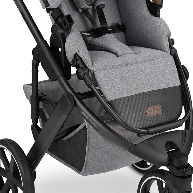 Trio Poussette Salsa 3 tin + Siège-auto Cosy Tulip + Nacelle Gris - 0m+-26