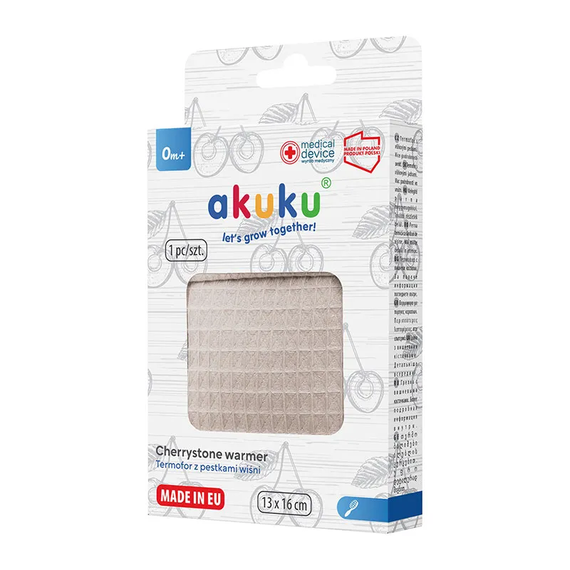 Bouillotte aux noyaux de cerises Beige - 0m+-3