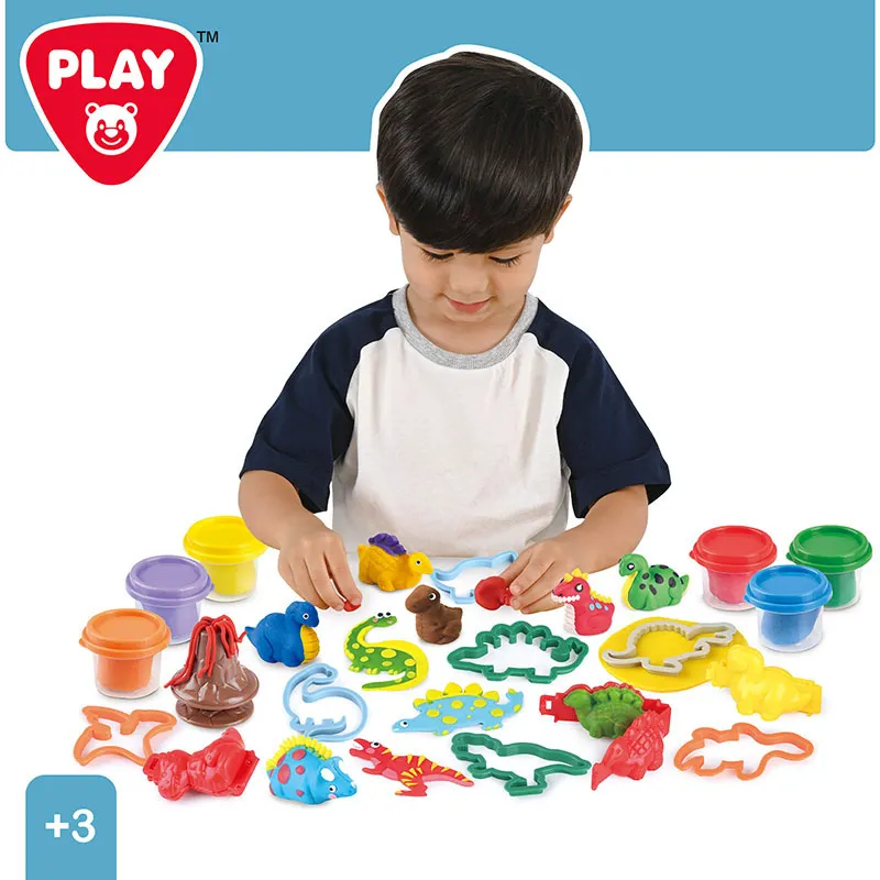 Coffret de pâte à modeler Dinosaure - 36m+-4