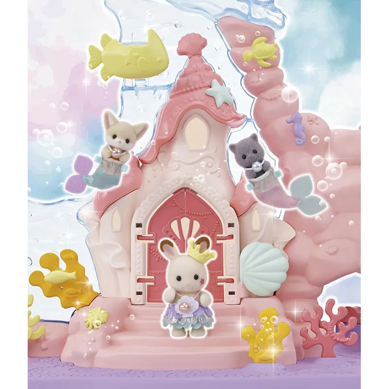 Château des sirènes & 3 bébés - 30pcs-22