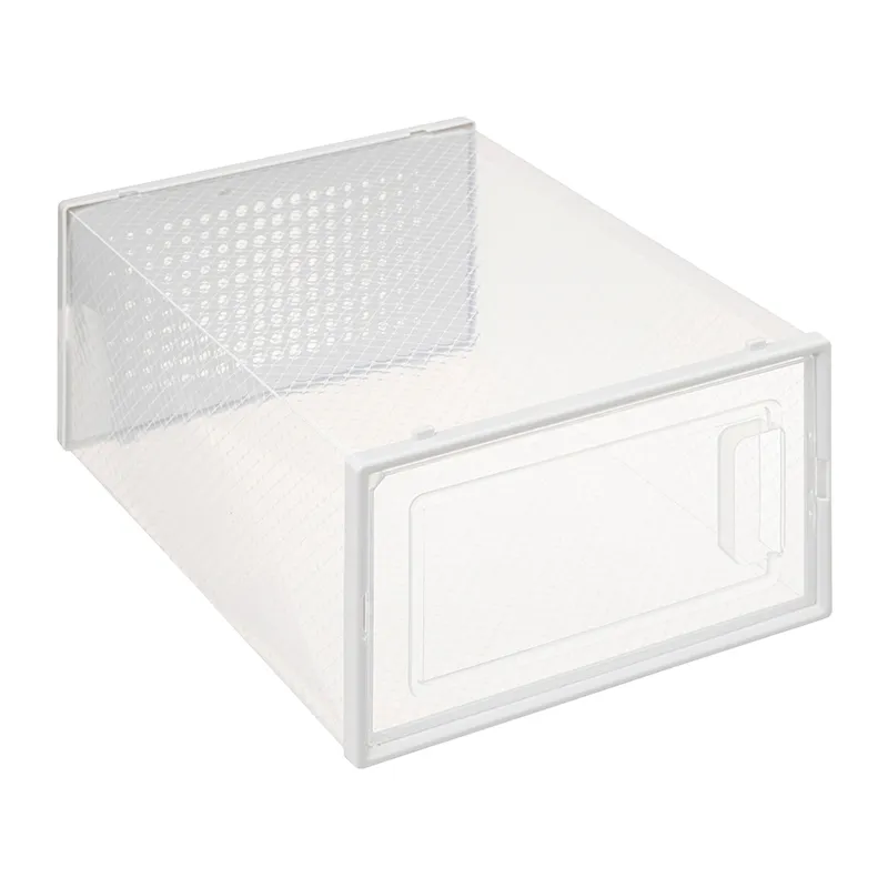 Boîte Range chaussures transparent - 25x35x18,5cm-0