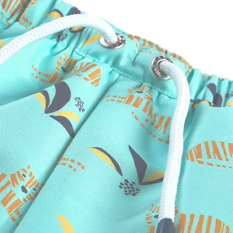 Short de bain Tigre Bébé - Bleu-2