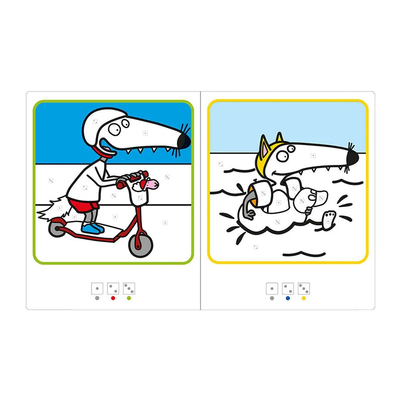 P'tit Loup Mes coloriages magiques Les chiffres - 36m+-1