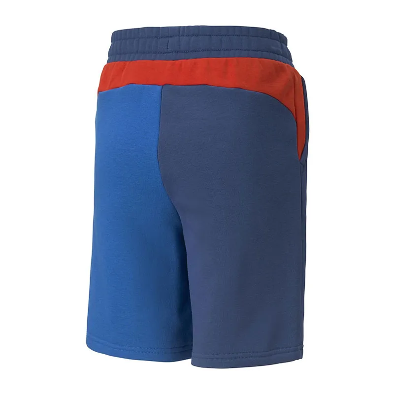 Short Garçon BMW MMS ESS - Bleu/Rouge - PUMA-1
