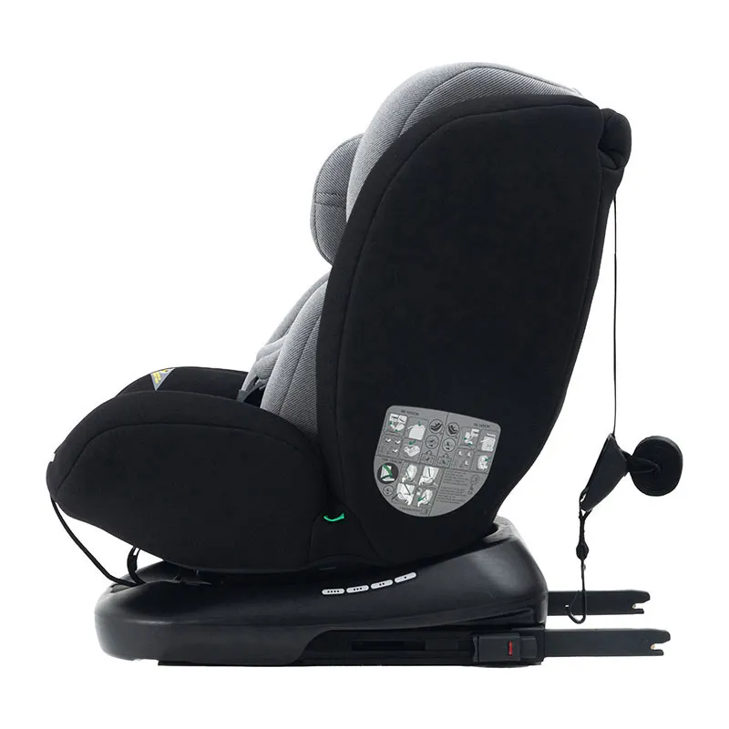 Siège-auto I-SIZE Hero 360° 40-150cm - Gris/Noir -6