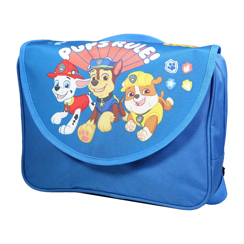 Cartable maternelle Pat'Patrouille Bleu - 32x25cm-1