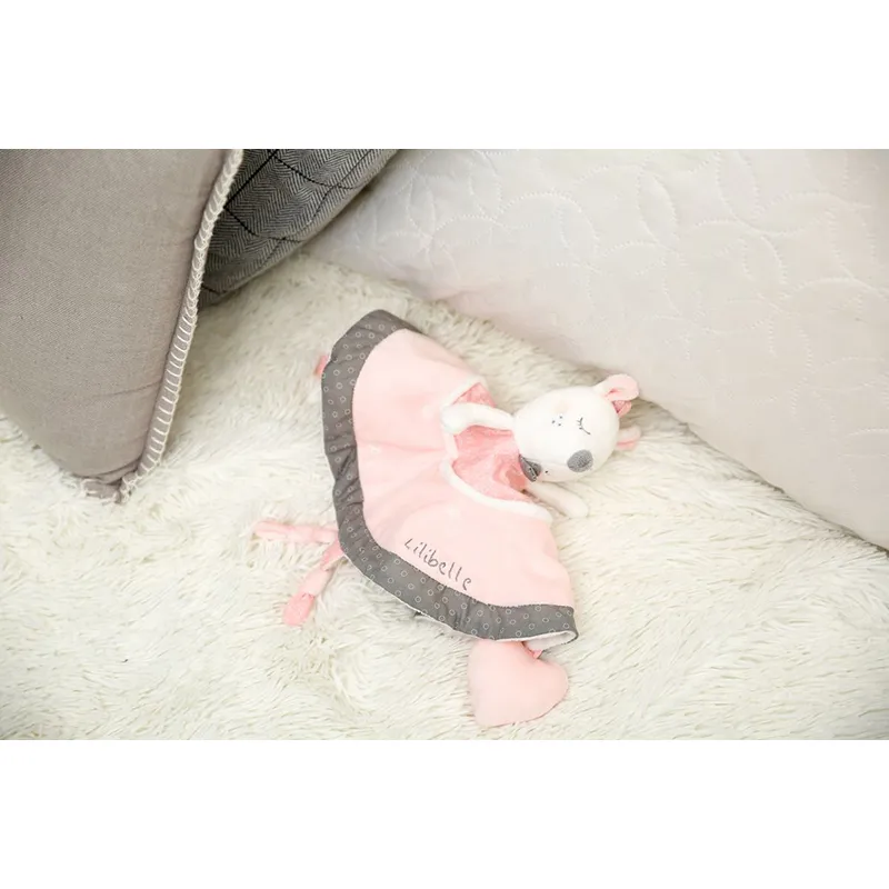 Doudou mouchoir Lilibelle - 8x34x34cm-4