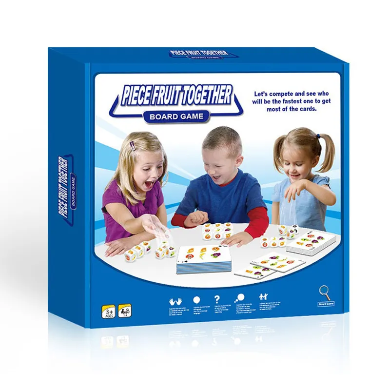 Jeux de stratégie Associer les fruits - 36m+-4