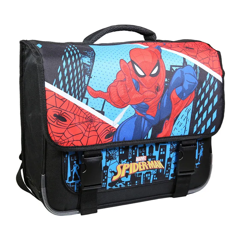 Cartable Spider-Man Bleu - 38x34cm-2