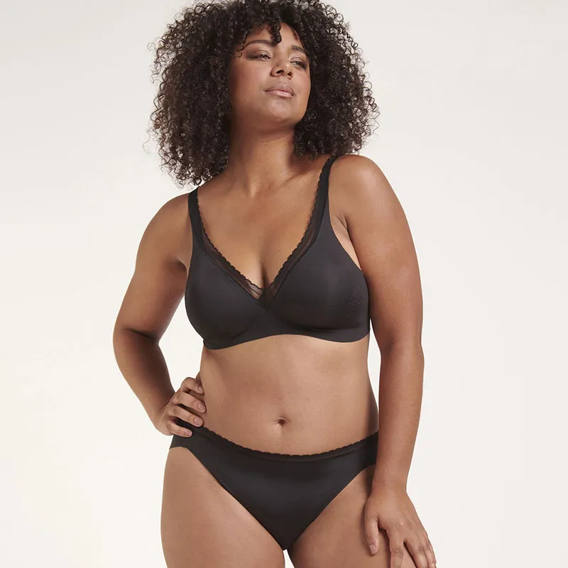 Soutien-gorge sans armature Sloggi Body Adapt Twist - Noir-4