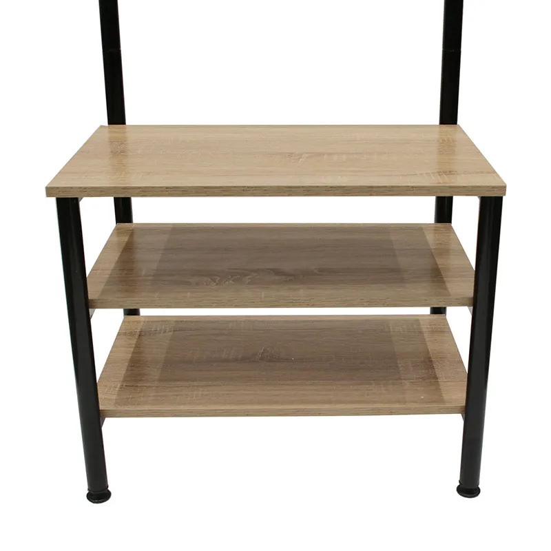 Meuble porte-manteau Bois/Métal - 60x175cm-6