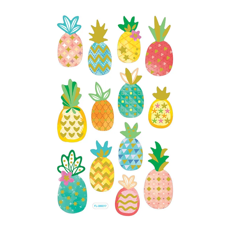 2 Feuilles d'autocollants Soft-sticker - Tropical-2
