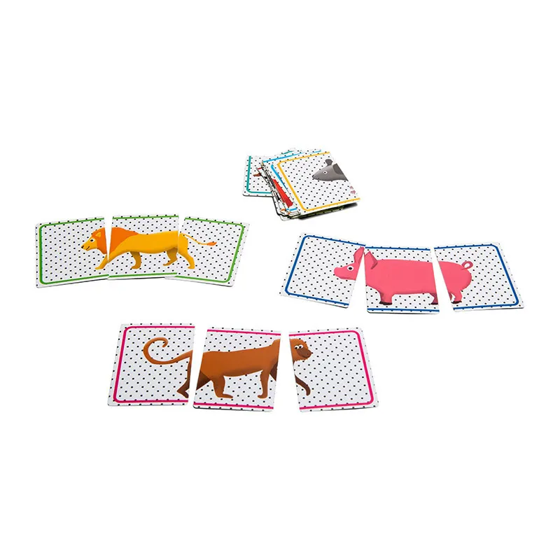 Jeu de cartes Bruits des animaux - 3+-1