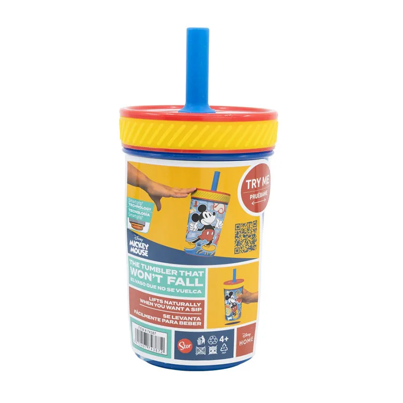 Verre à paille Mickey Cool - 370ml-3