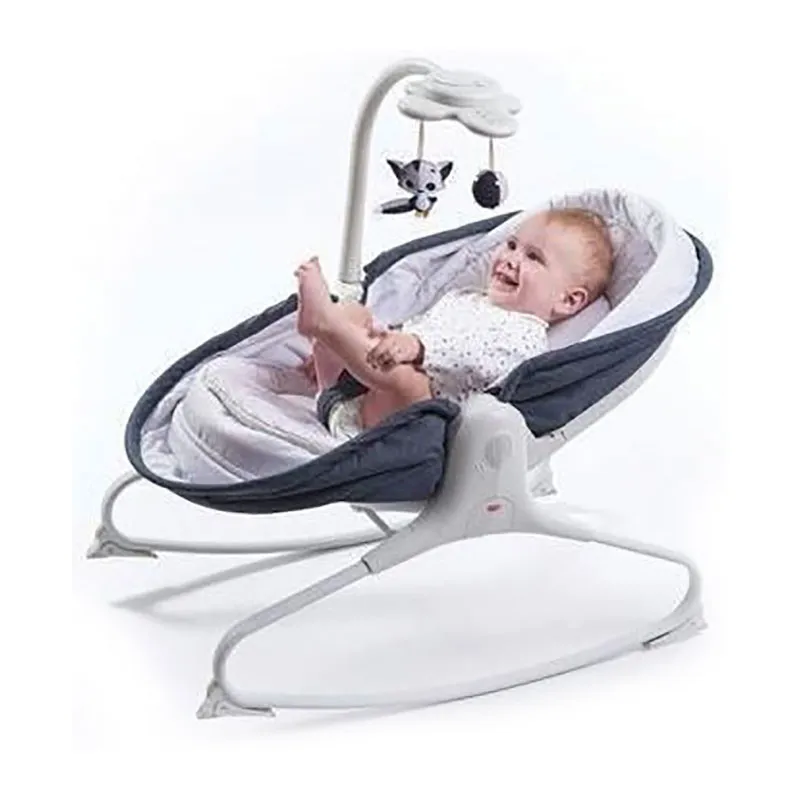 Transat Rocker Napper Evolution 3 en 1 Denim - 0m+-1