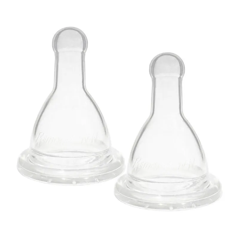 2 Tétines Nouveau-né Régul'air Silicone - 0m+-0