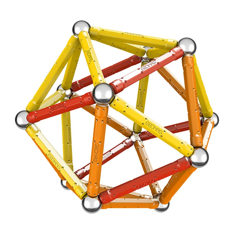 Jeu de construction magnét. Color 64pcs - 3+-2