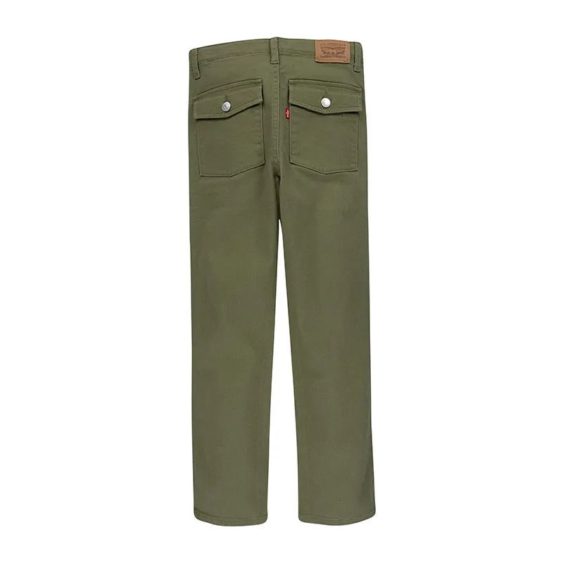 Pantalon Ribcage Utility Junior - Loden green-1