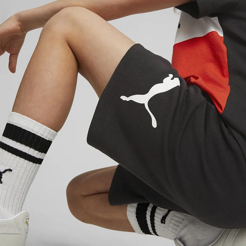 Short Garçon Power Puma - Noir-3