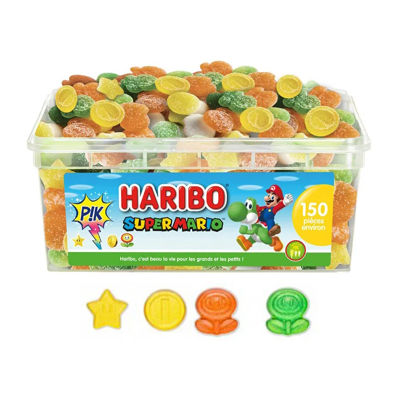 Haribo Tubo Super Mario Pik - 150pcs-0